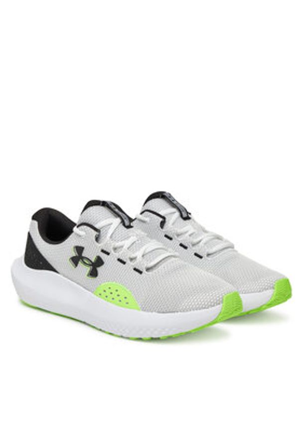 Under Armour Buty do biegania UA Charged Surge 4 3027000 Biały. Kolor: biały. Materiał: materiał