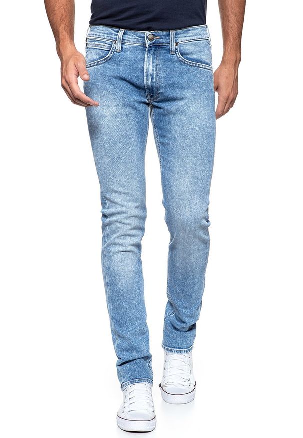 Lee - LEE LUKE MĘSKIE SPODNIE JEANSOWE JEANSY DŻINSY URBAN MID L719ROUT 112119409