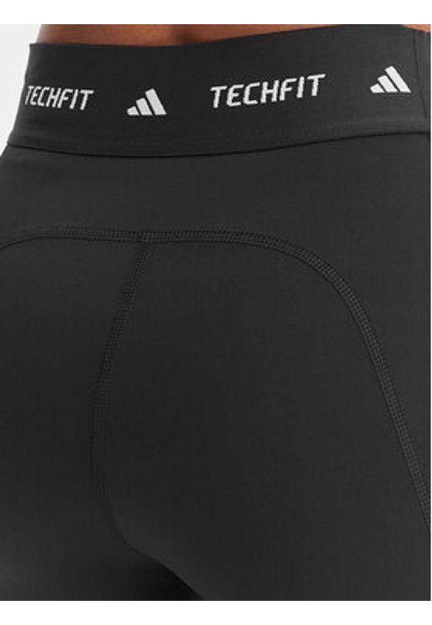 Adidas - adidas Legginsy TECHFIT Stash Pocket IT2282 Czarny Slim Fit. Kolor: czarny. Materiał: syntetyk. Technologia: Techfit (Adidas)