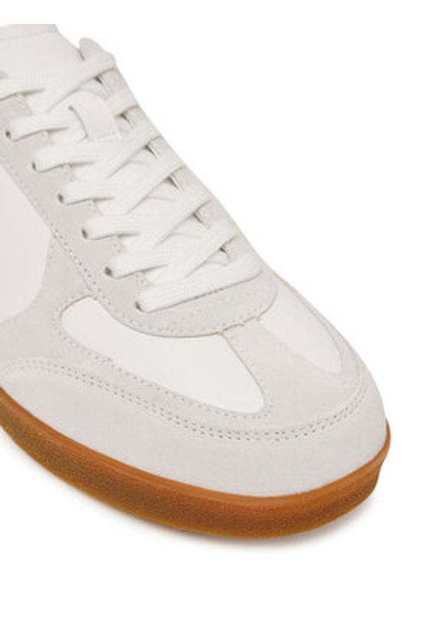 Karl Lagerfeld - KARL LAGERFELD Sneakersy Kandidate KL53833N Biały. Kolor: biały. Materiał: skóra, zamsz
