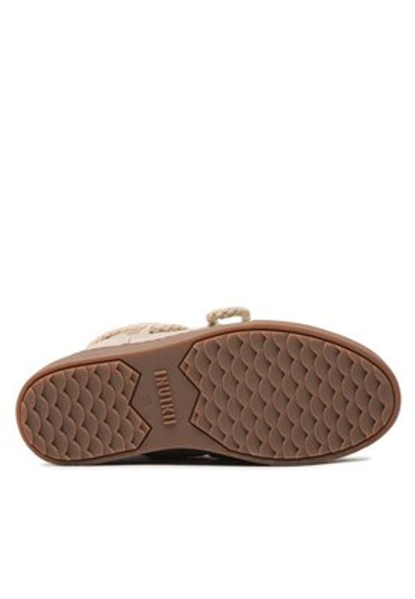 Inuikii Śniegowce Classic 75202-005 Beżowy. Kolor: beżowy. Materiał: skóra