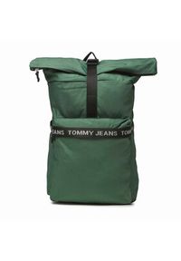 Tommy Jeans Plecak Tjm Essential Rolltop Bp AM0AM11176 Zielony. Kolor: zielony. Materiał: materiał #7