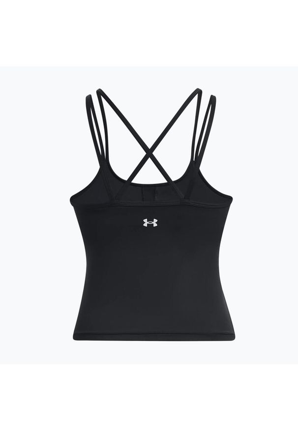 Koszulka fitness damska Under Armour Meridian Fitted Tank. Kolor: czarny. Sport: fitness