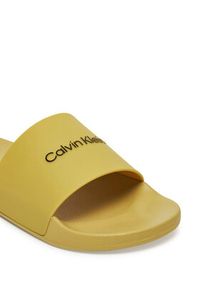 Calvin Klein Klapki Pool Slide Rubber HM0HM00455 Zielony. Kolor: zielony #4