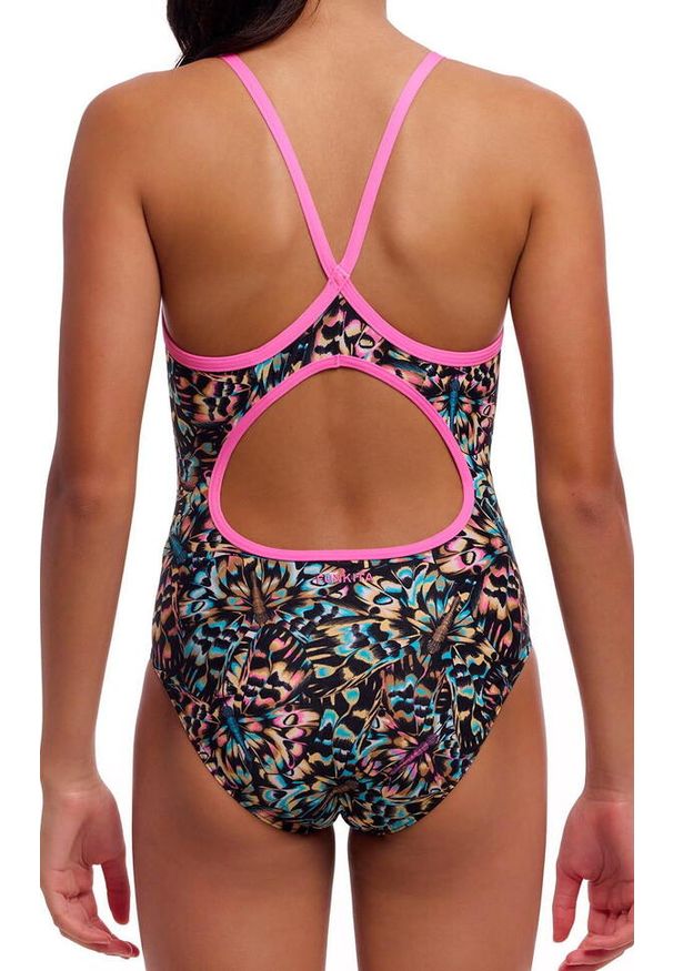 Strój kąpielowy jednoczęściowy FUNKITA Copper Cluster - dziewczęcy. Kolor: wielokolorowy