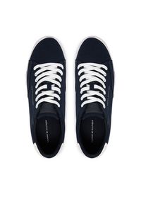 TOMMY HILFIGER - Tommy Hilfiger Tenisówki Vulc Core Rwb Long FM0FM05813 Granatowy. Kolor: niebieski. Materiał: materiał #4