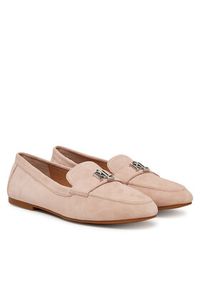 Lauren Ralph Lauren - LAUREN RALPH LAUREN Loafersy Averi III 802946809011 Różowy. Kolor: różowy. Materiał: zamsz, skóra #6