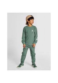 Dziecięcy dres Hummel Venti. Okazja: na uczelnię. Kolor: szary. Materiał: dresówka. Styl: młodzieżowy, sportowy #1