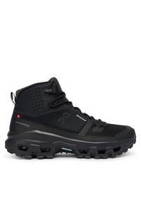On Trekkingi Cloudrock Mid Waterproof 3MF10161043 Czarny. Kolor: czarny. Materiał: materiał. Sport: turystyka piesza
