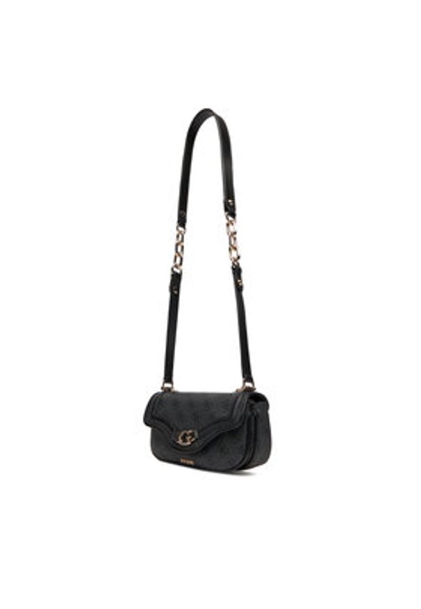 Guess Torebka Dea Mini HWSG79 93790 Szary. Kolor: szary. Materiał: skórzane