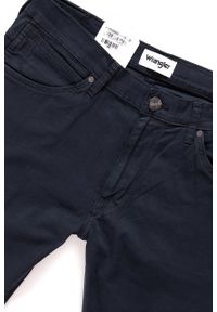 Wrangler - WRANGLER SPODNIE MĘSKIE LARSTON NAVY WASHED W18SHD49I. Materiał: materiał #9