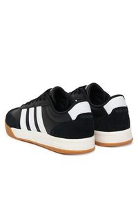 Adidas - adidas Sneakersy Vl Court 00S HQ0052 Czarny. Kolor: czarny. Materiał: skóra, zamsz #5
