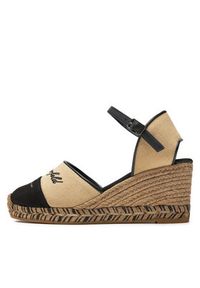 Karl Lagerfeld - KARL LAGERFELD Espadryle KL32203 Beżowy. Kolor: beżowy. Materiał: materiał #3