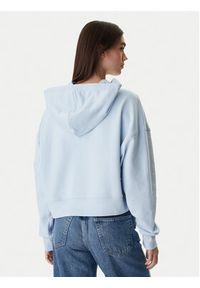 Guess Jeans Bluza W6RQ00 K68I4 Błękitny Relaxed Fit. Kolor: niebieski. Materiał: bawełna #3