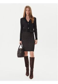 Marciano Guess Kardigan 5YGR06 5877Z Czarny Regular Fit. Kolor: czarny. Materiał: wiskoza