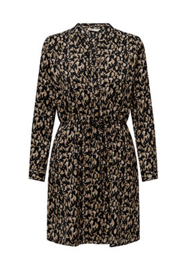 only - ONLY Sukienka codzienna Cory 15200543 Brązowy Regular Fit. Okazja: na co dzień. Kolor: brązowy. Materiał: syntetyk. Typ sukienki: proste. Styl: casual