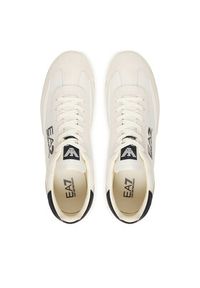 EA7 Emporio Armani Sneakersy 7X000655 AF23106 M0240 Kremowy. Kolor: kremowy. Materiał: materiał #4