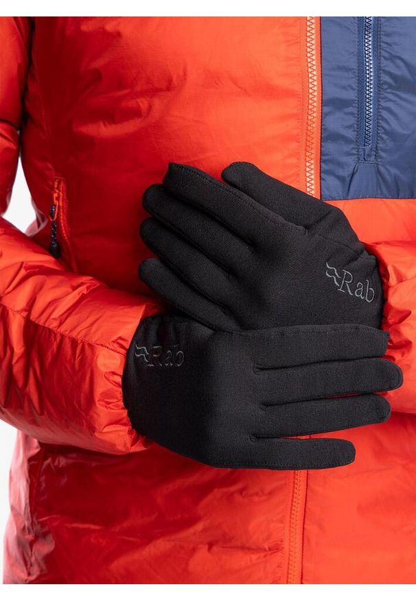 Rękawiczki męskie Rab Power Stretch Pro Glove. Kolor: czarny
