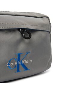 Calvin Klein Saszetka Bold Camera Bag LV04D3117G Szary. Kolor: szary. Materiał: materiał #6