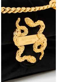 Just Cavalli - JUST CAVALLI Czarna damska torebka Iconic Snakes Puffy Style 3. Kolor: czarny #4