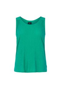 Damski tank top Protest Fields. Okazja: na co dzień. Kolor: zielony. Styl: casual