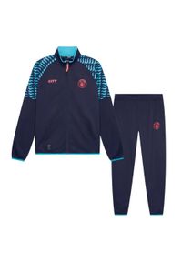 MANCHESTER CITY - Dres piłkarski dziecięcy Manchester City 24/25. Kolor: niebieski. Materiał: dresówka. Styl: młodzieżowy, sportowy