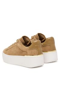 MICHAEL Michael Kors Sneakersy 43F5DTFS1S Brązowy. Kolor: brązowy. Materiał: zamsz, skóra #4
