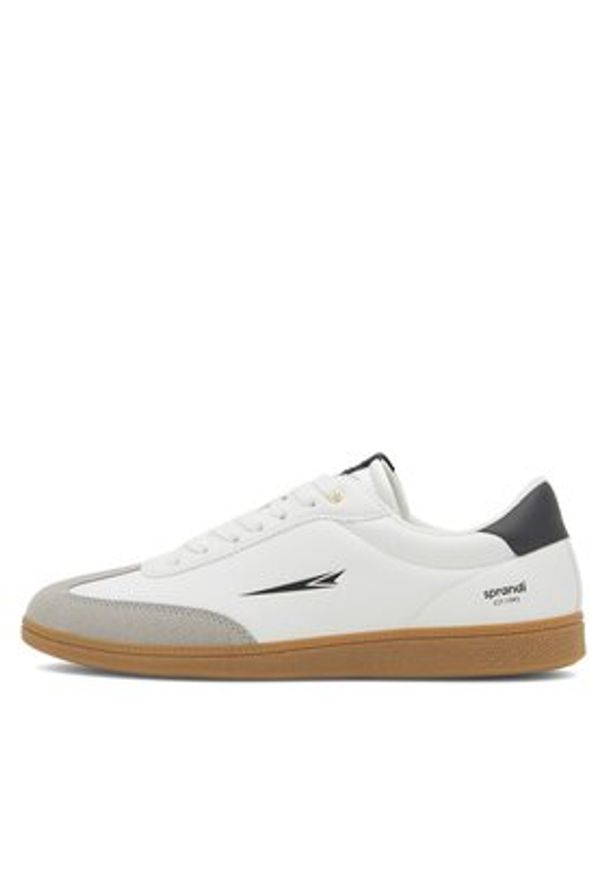 Sprandi Sneakersy MPRS-22M12313 Biały. Kolor: biały. Materiał: skóra