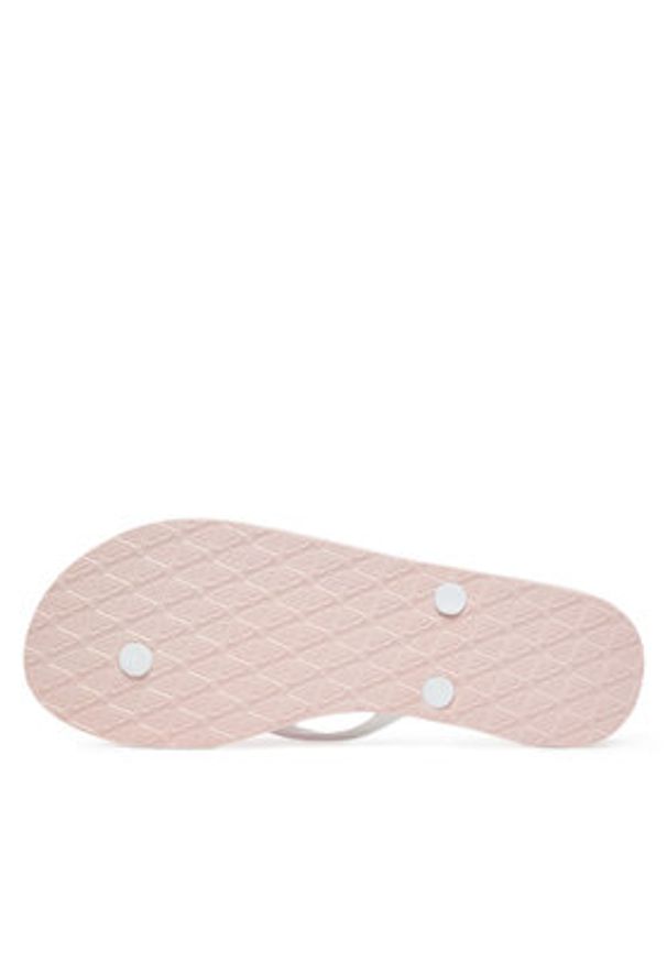 Roxy Japonki 839452A Biały. Kolor: biały. Materiał: syntetyk