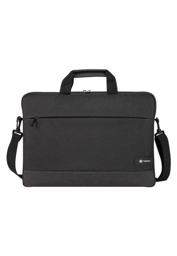 NATEC - Torba Natec Goa 15.6'' czarny. Kolor: czarny. Styl: biznesowy