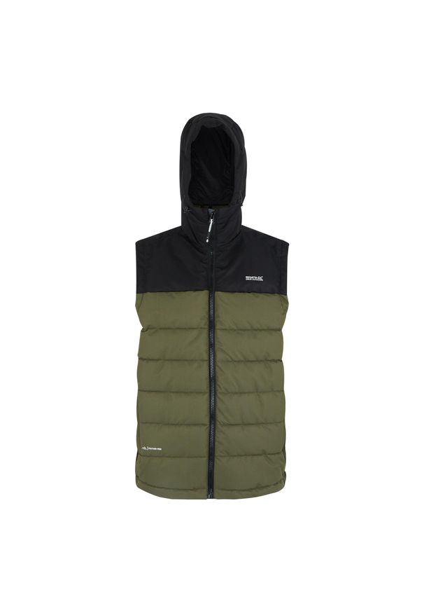 Regatta - Męski Ogrzewacz Do Ciała Aldthorn. Kolor: wielokolorowy, czarny, zielony. Styl: sportowy. Sport: turystyka piesza