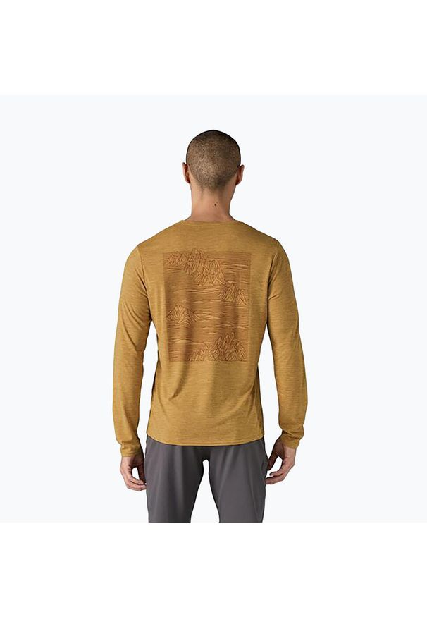 Longsleeve męski Patagonia Cap Cool Daily Graphic Shirt. Kolor: pomarańczowy. Długość rękawa: długi rękaw