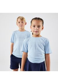 ARTENGO - Koszulka do tenisa dla dzieci Artengo Light. Kolor: niebieski, wielokolorowy, szary. Materiał: materiał, poliester, poliamid. Sezon: lato. Sport: tenis #1