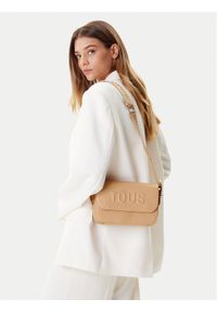Tous - TOUS Torebka Brenda 2002106544 Beżowy. Kolor: beżowy. Materiał: skórzane #1