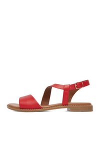 Lasocki Sandały CEO-EST-FIONA-33 Czerwony. Kolor: czerwony. Materiał: skóra #8