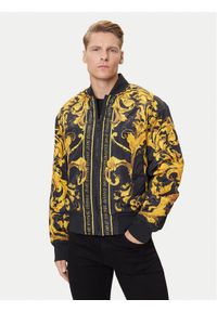 Versace Jeans Couture Kurtka bomber 79GASD07 CQ20D Czarny Regular Fit. Kolor: czarny. Materiał: syntetyk