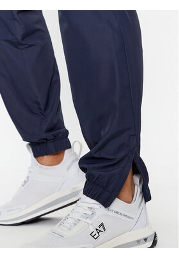 EA7 Emporio Armani Dres 8NPV08 PN4HZ 1554 Granatowy Regular Fit. Kolor: niebieski. Materiał: syntetyk