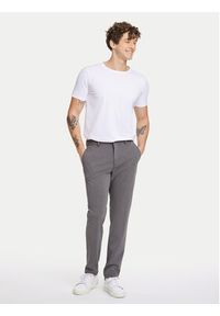 Lindbergh Chinosy 30-006052 Szary Slim Fit. Kolor: szary. Materiał: syntetyk #5