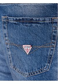 Guess Szorty jeansowe Angels M3GD03 D4T9G Granatowy Slim Fit. Kolor: niebieski. Materiał: jeans, bawełna #4