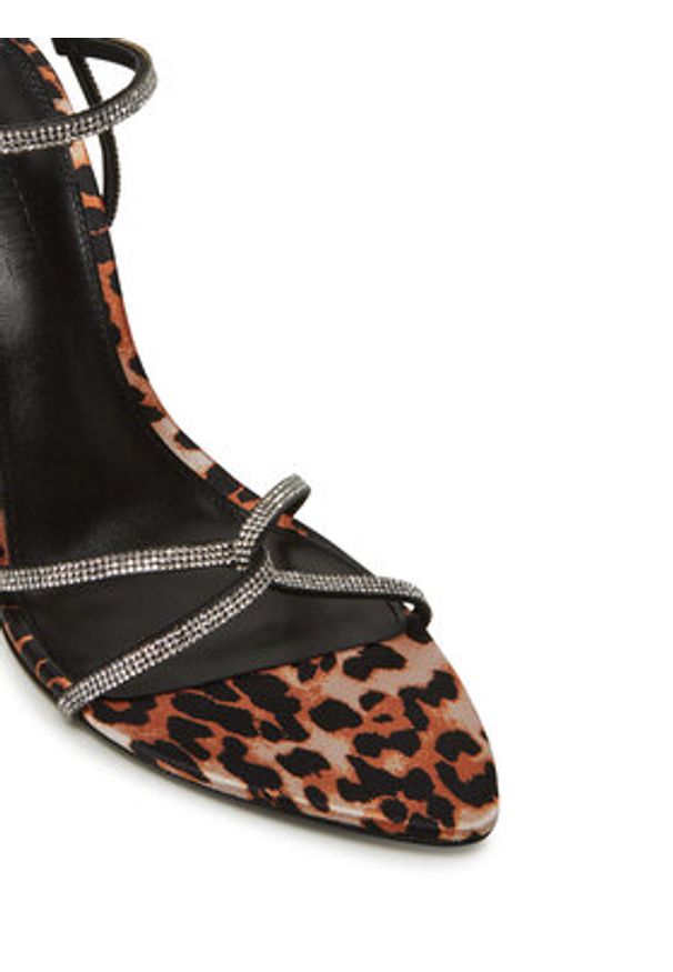 Steve Madden Sandały Stellina-L SM11003660 Brązowy. Kolor: brązowy. Materiał: materiał