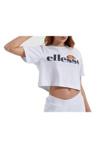 Koszulka damska Ellesse Alberta. Kolor: biały. Sport: turystyka piesza