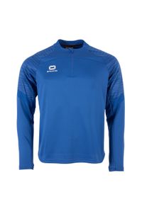 STANNO - Bluza dresowa 1/4 zip Stanno Bolt. Kolor: niebieski. Materiał: dresówka