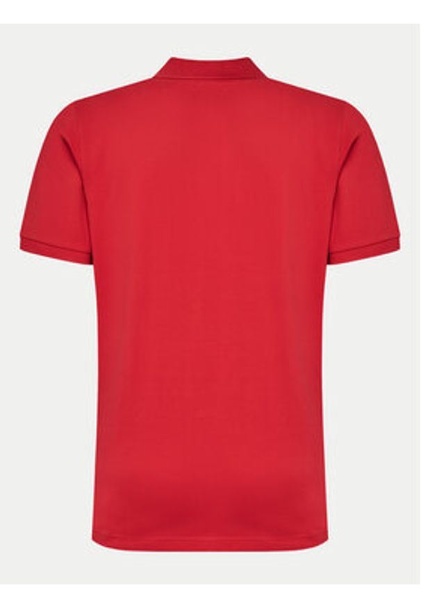 Pierre Cardin Polo C5 20904/000/2060 Czerwony Regular Fit. Typ kołnierza: polo. Kolor: czerwony. Materiał: bawełna