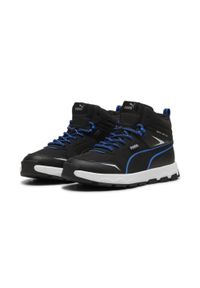 Buty do chodzenia dla dzieci Puma Evolve Trail Jr. Kolor: wielokolorowy, niebieski, czarny. Materiał: materiał, syntetyk. Szerokość cholewki: normalna. Sport: turystyka piesza