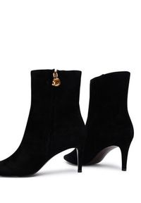 Coccinelle Botki E4 SB2 11 01 01 001 Czarny. Kolor: czarny. Materiał: zamsz, skóra #4
