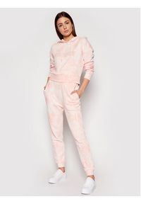 Guess Spodnie dresowe O1GA38 K68I1 Różowy Regular Fit. Kolor: różowy. Materiał: bawełna, dresówka #4