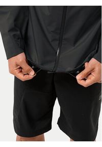 Jack Wolfskin Kurtka przeciwdeszczowa Highest Peak 1115134 Czarny Regular Fit. Kolor: czarny. Materiał: syntetyk #7