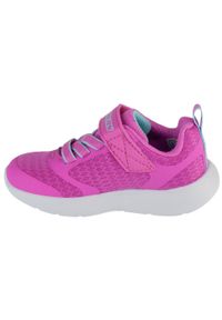 skechers - Buty sportowe Sneakersy dziewczęce, Dyna-Lite - Venice Cuise. Kolor: różowy. Sport: turystyka piesza