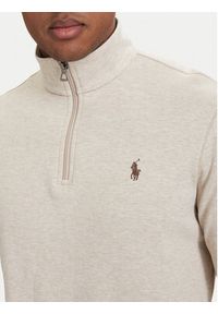 Polo Ralph Lauren Bluza 710812963017 Beżowy jasny Regular Fit. Typ kołnierza: polo. Kolor: beżowy. Materiał: bawełna #4
