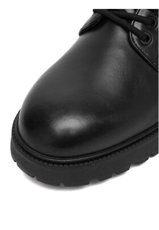 Badura Półbuty EO-ANTON-01 MI08 Czarny. Kolor: czarny. Materiał: skóra